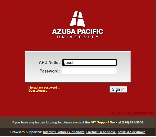 Apu Edu Login