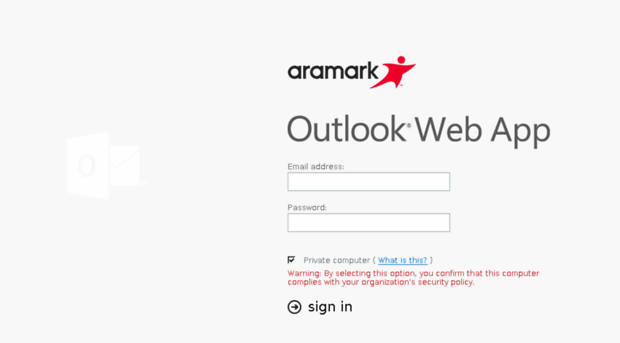 Aramark Email Login Outlook