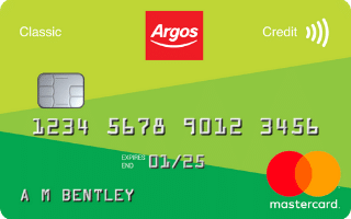 Argos Classic Credit Card Login