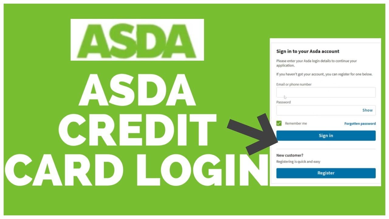 Asda Credit Card Login