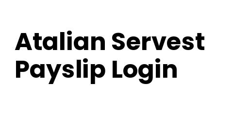 Atalian Servest Payslip Login