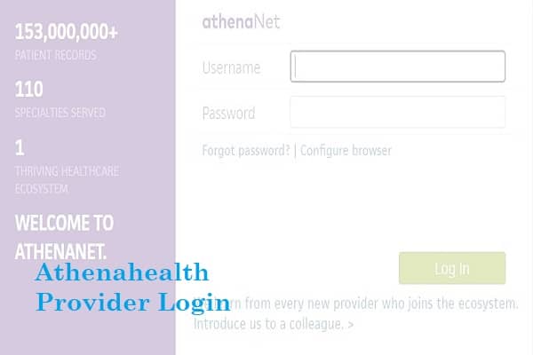 Athena health Providers Login