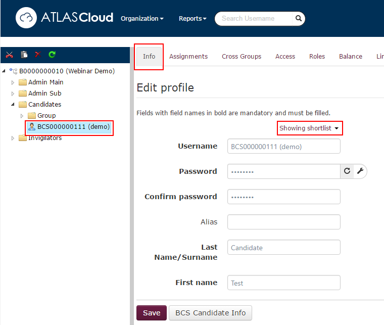 Atlas Cloud Login