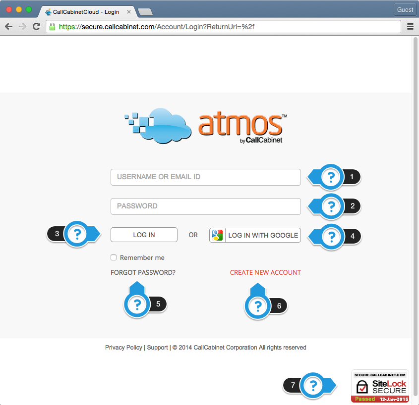 Atmos Login