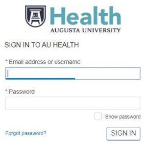 Augusta University Portal Login