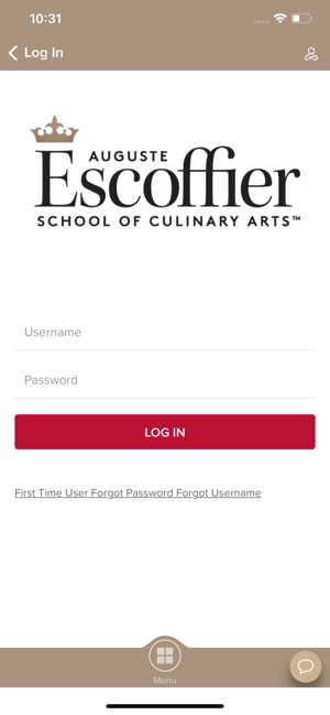 Auguste Escoffier Student Login