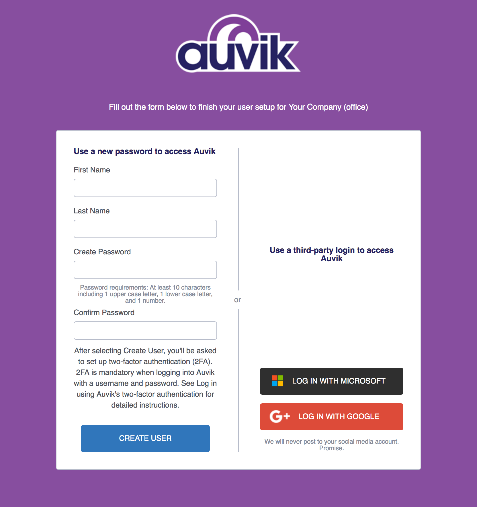 Auvik Login