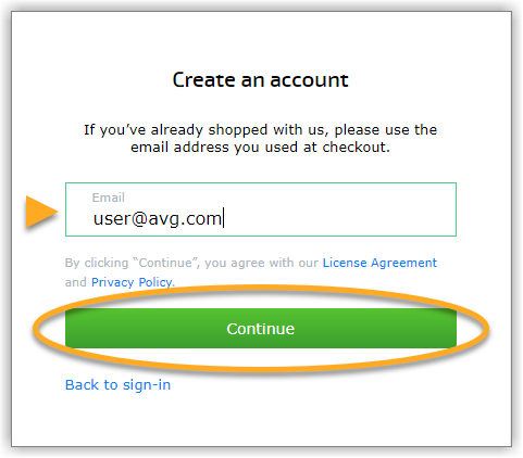 Avg Account Login