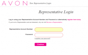 Avon Representative Login In