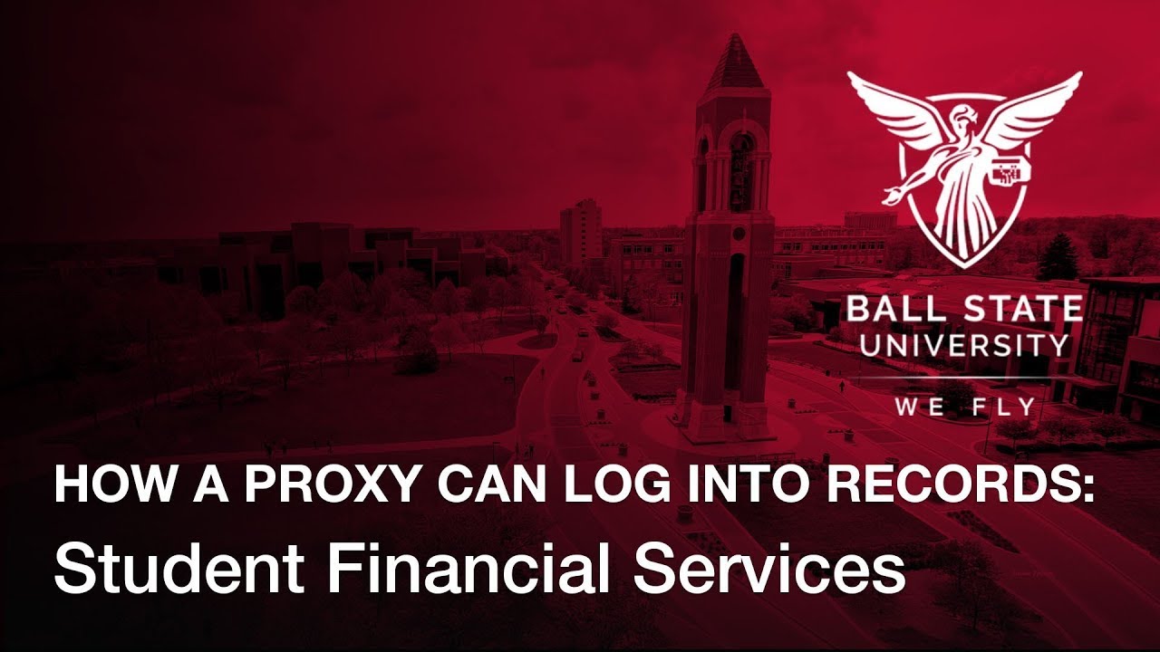 Ball State Proxy Login