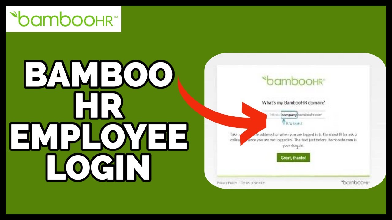 Bamboo Login Hr