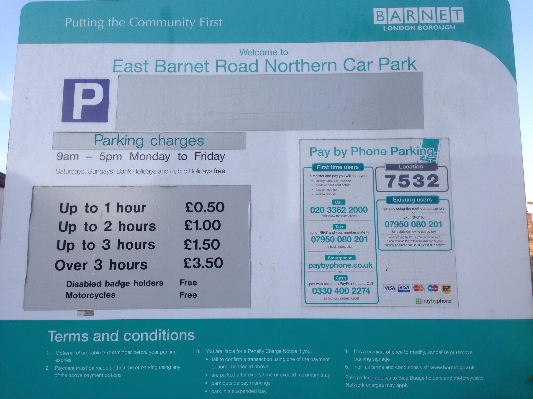 Barnet Parking Permit Login