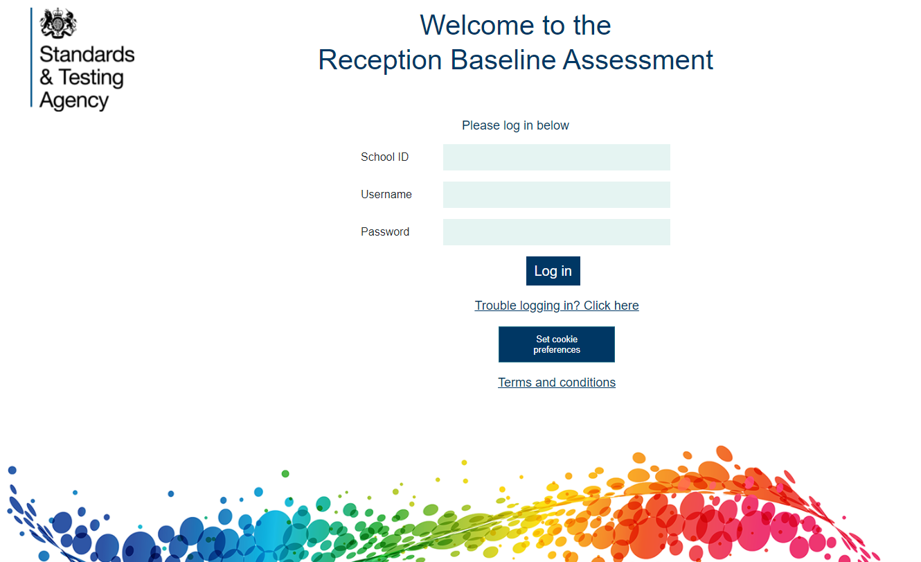 Baseline Assessment Login