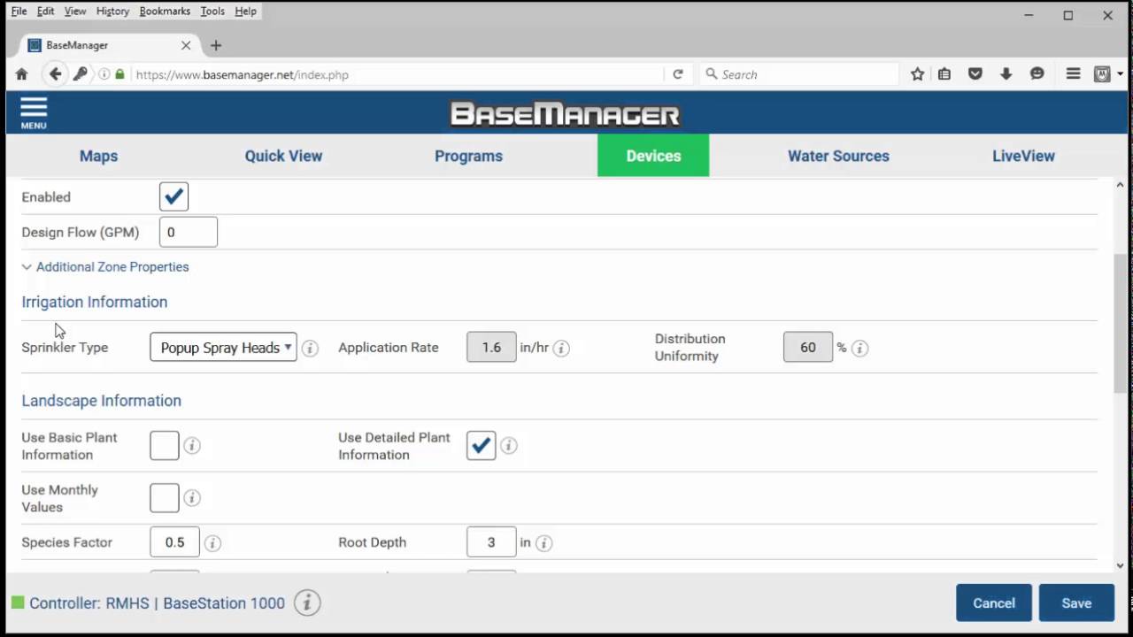 Baseline Manager Login