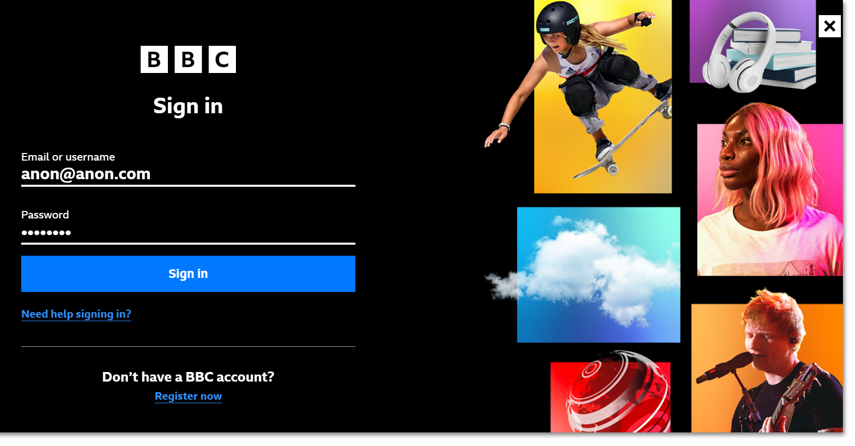 Bbc Login Email