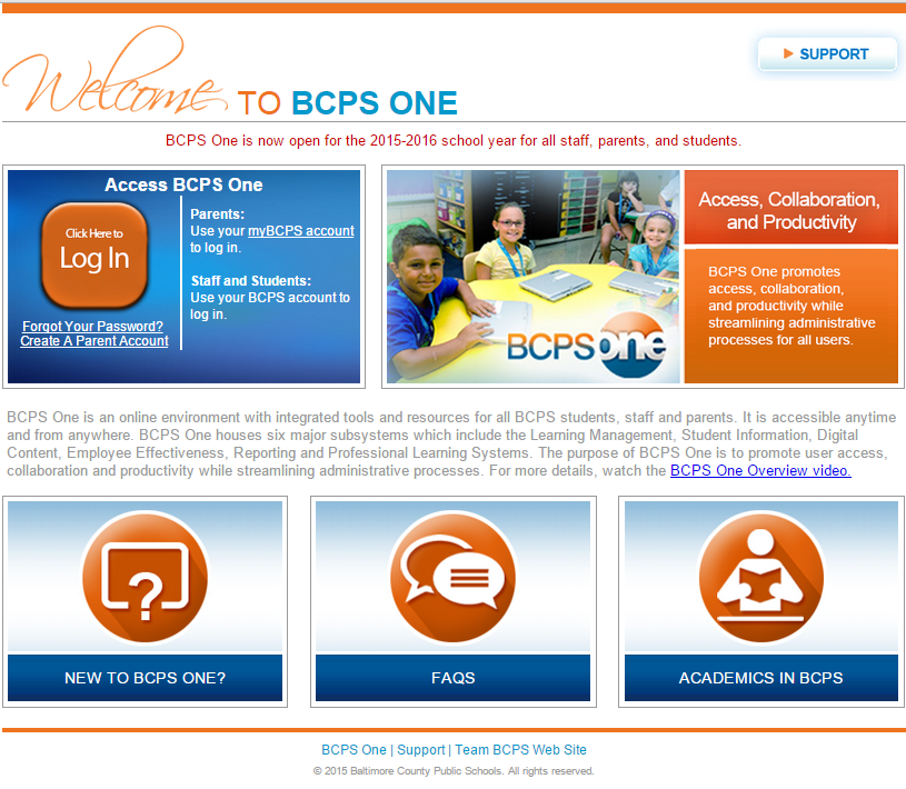 Bcps One Login