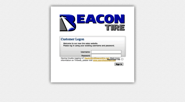 Beacon Tire Login