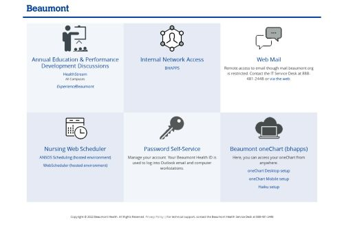 Beaumont Peoplesoft Login