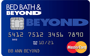 Bed Bath And Beyond Credit Card Mastercard Login