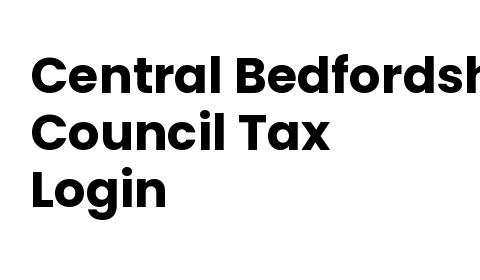 Bedford Council Tax Login