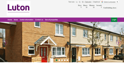 Bedfordshire Homefinder Login