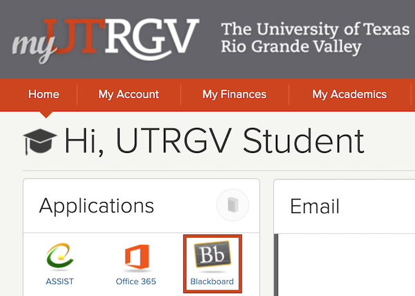 Blackboard Login Utrgv