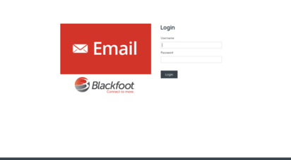 Blackfoot Email Login