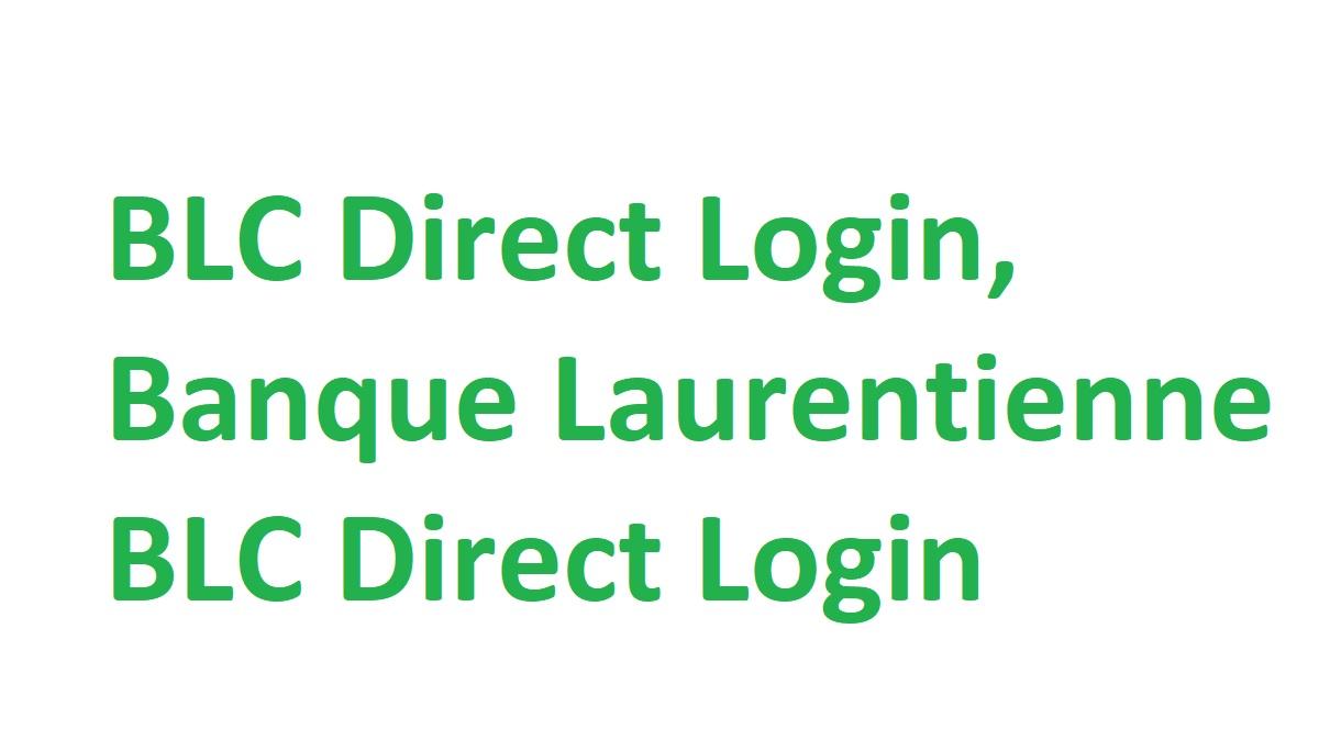 Blcdirect Login