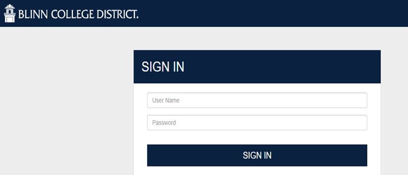 Blinn Portal Login