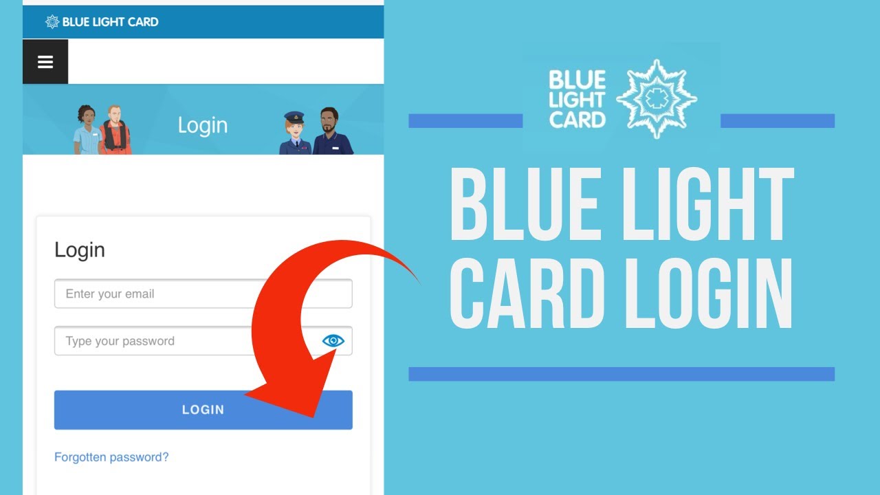 Blue Light Login