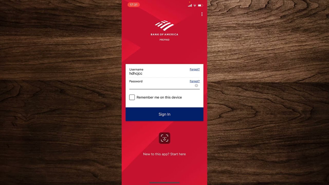 Bofa Prepaid Login