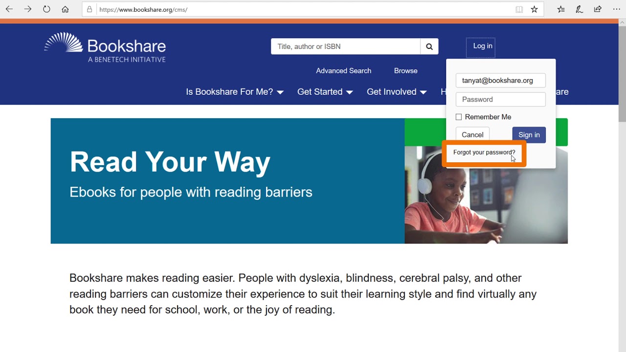 Bookshare Org Login