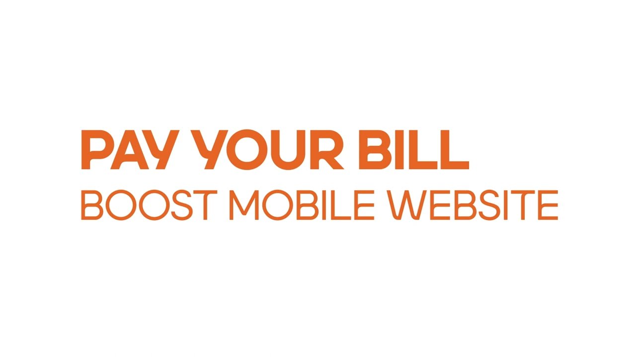 Boost Mobile Website Login