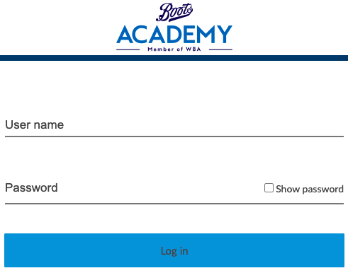 Boots E Learning Login