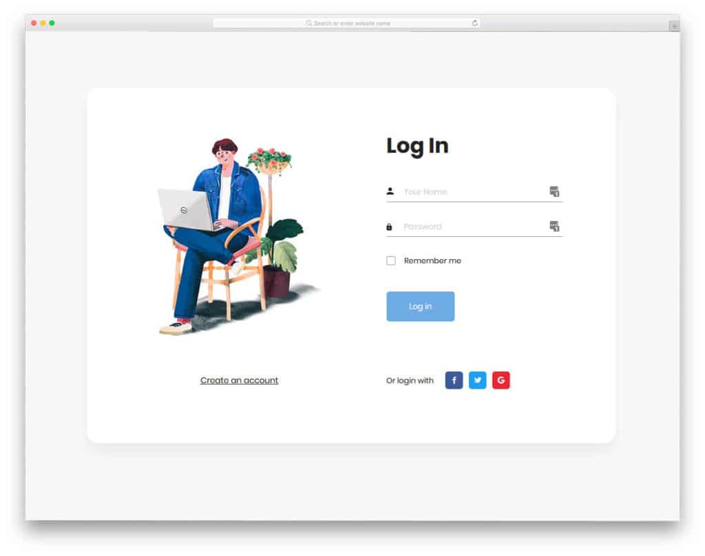 Bootstrap 5 Login Form Codepen