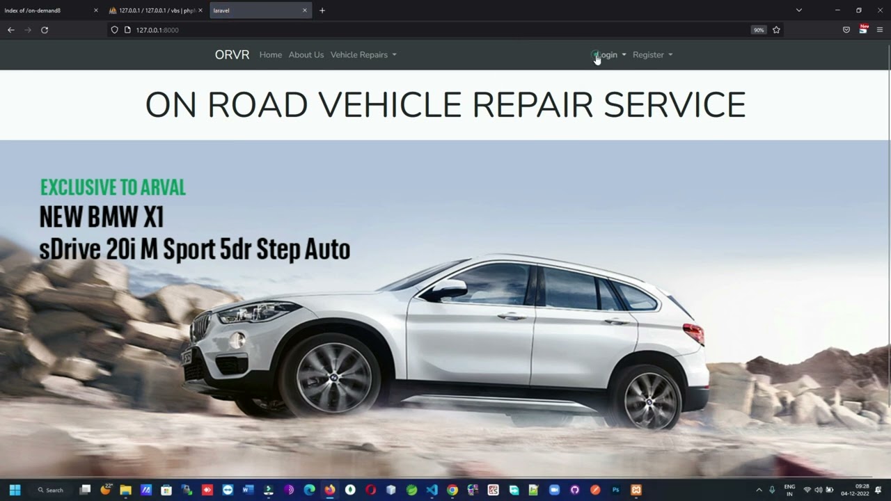 Breakdown Services Login