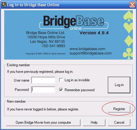 Bridgebase Login
