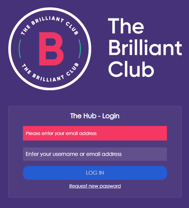 Brilliant Club Login