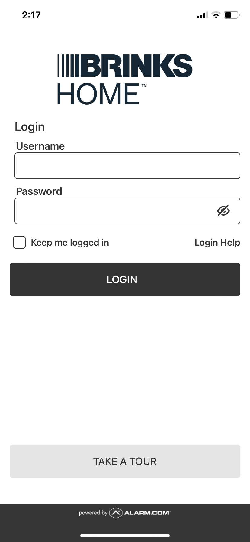 Brinks Account Login