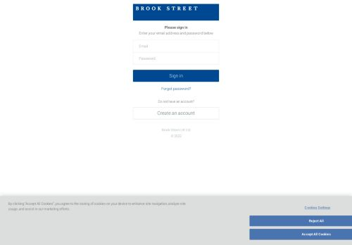 Brook Street Applicant Login