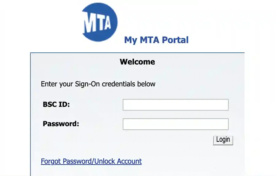 Bsc Login Mta