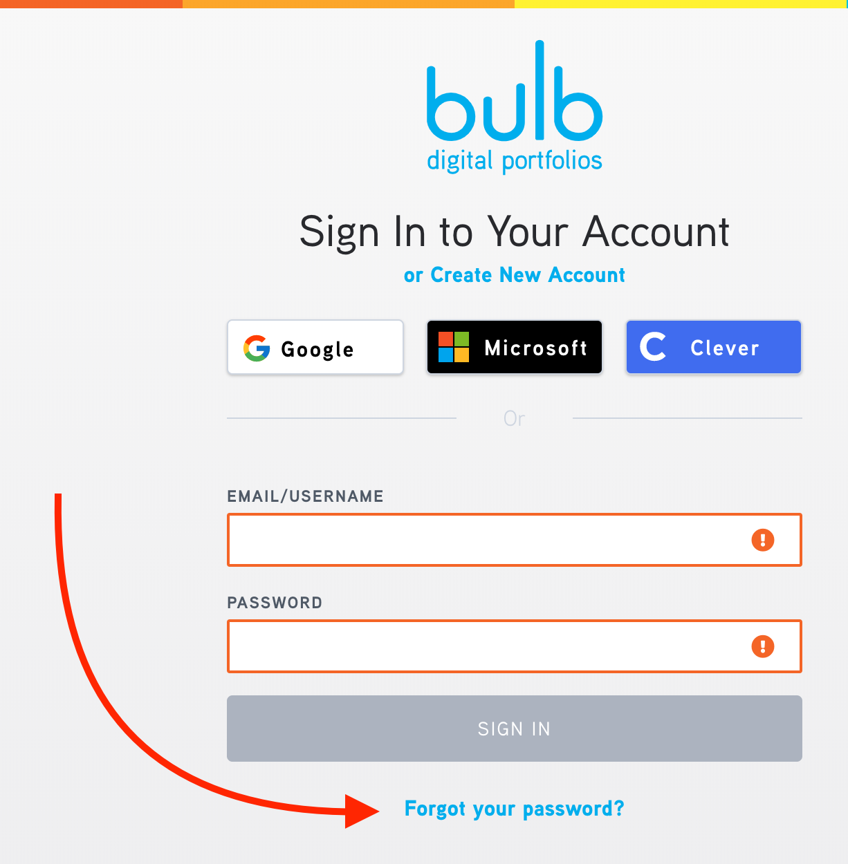 Bulb Account Login