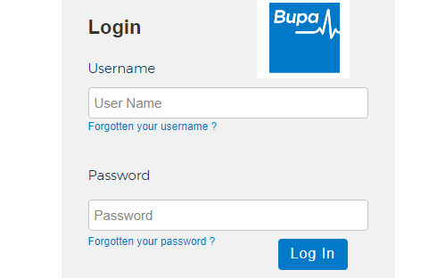 Bupa Provider Login