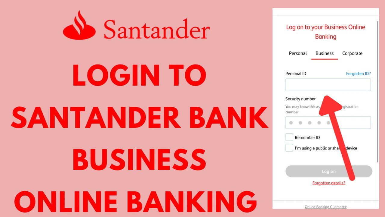 Business Santander Login