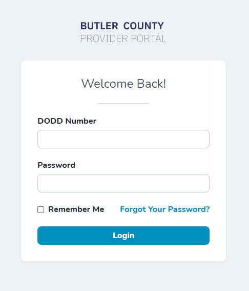 Butler Portal Login