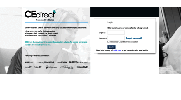 C E Direct Login