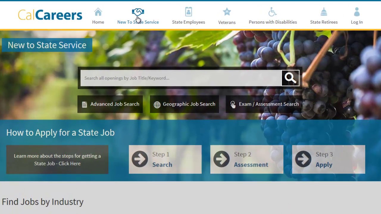 Cal Careers Login