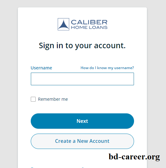 Caliberhomeloans.Com Login