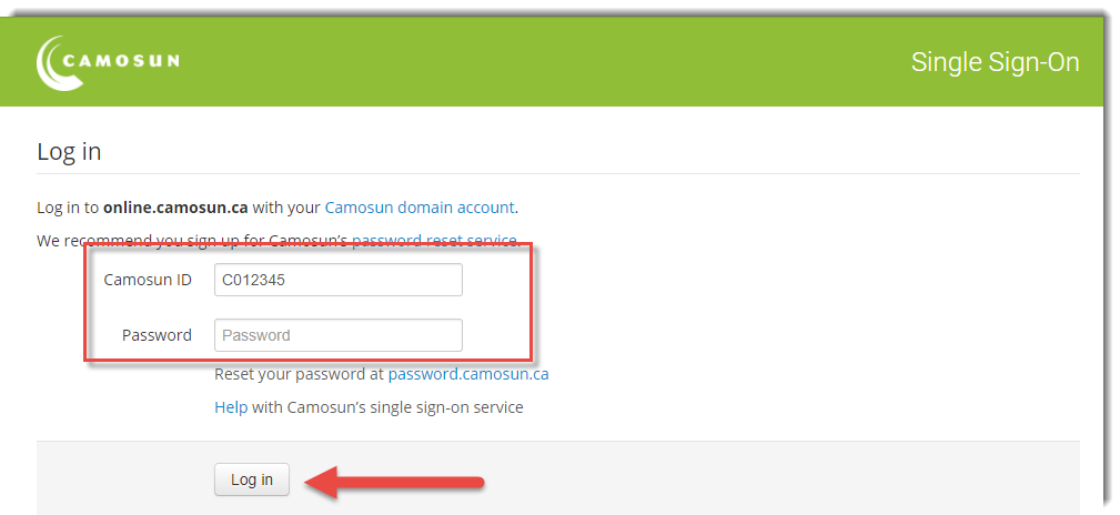 Camosun D2L Login