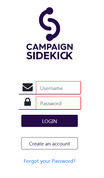 Campaign Sidekick Login